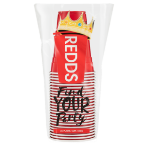 REDDS Cups red cup 425ml