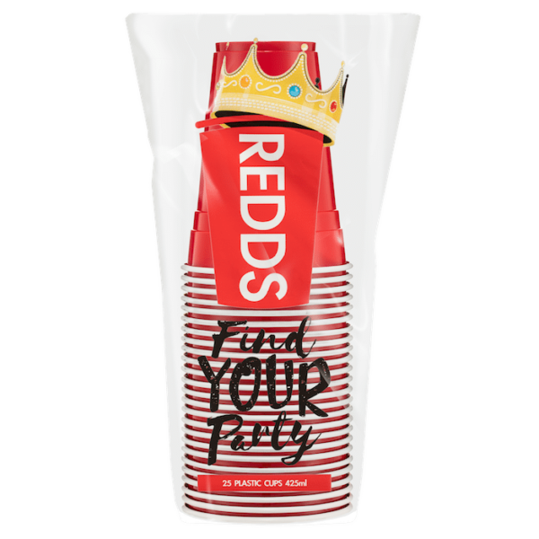 REDDS Cups red cup 425ml