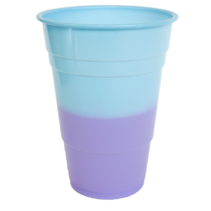 Hyper Colours Blue Purple Cups 425ml