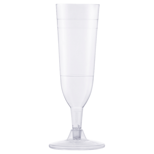 REDDS Cups Cristàl Range Plastic Champagne Flutes