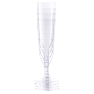 REDDS Cups Cristàl Range Plastic Champagne Flutes