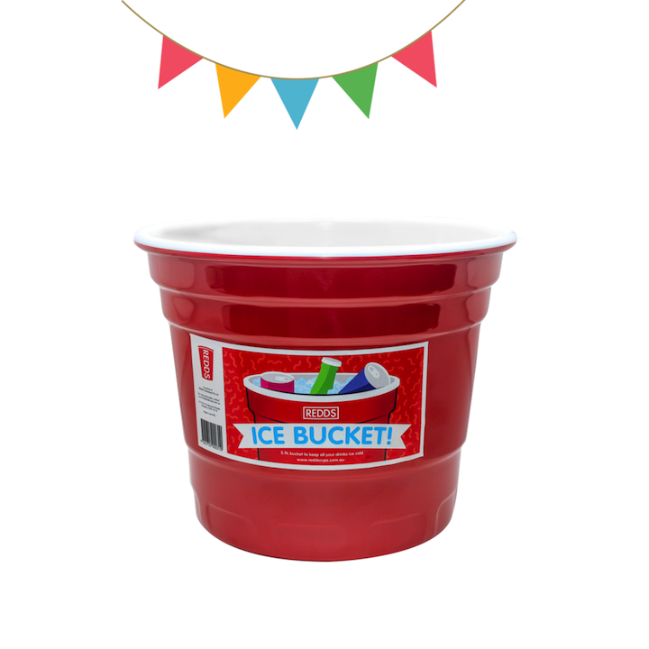 REDDS | GIFT AND PARTY IDEAS | GIANT RED CUP ICE BUCKET