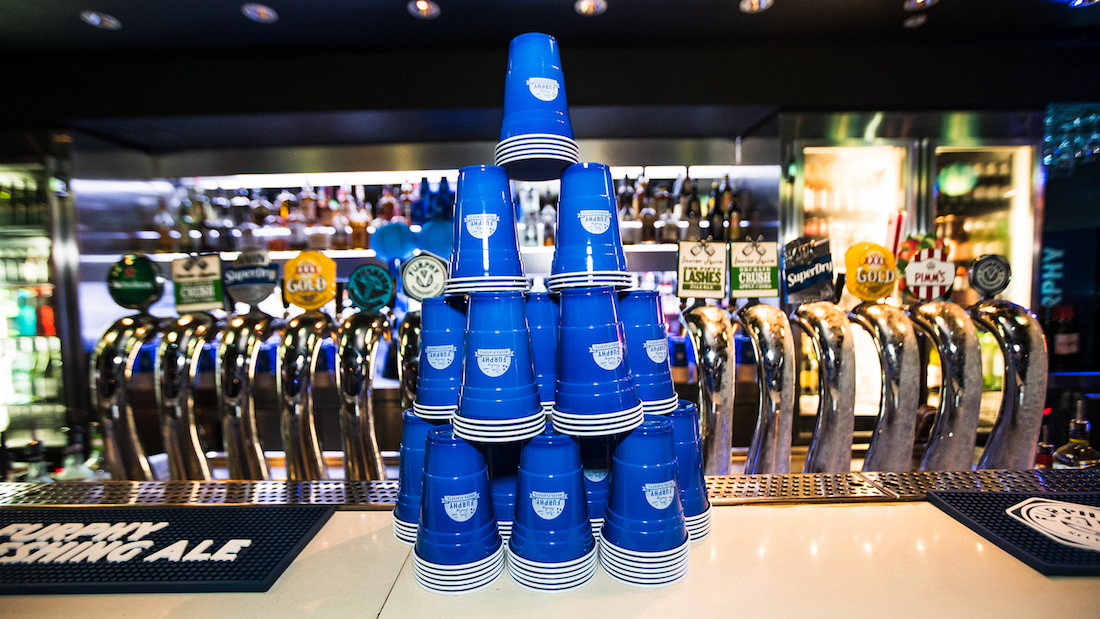 Custom REDDS Cups | Strike Bowling Furphy Bowling Event