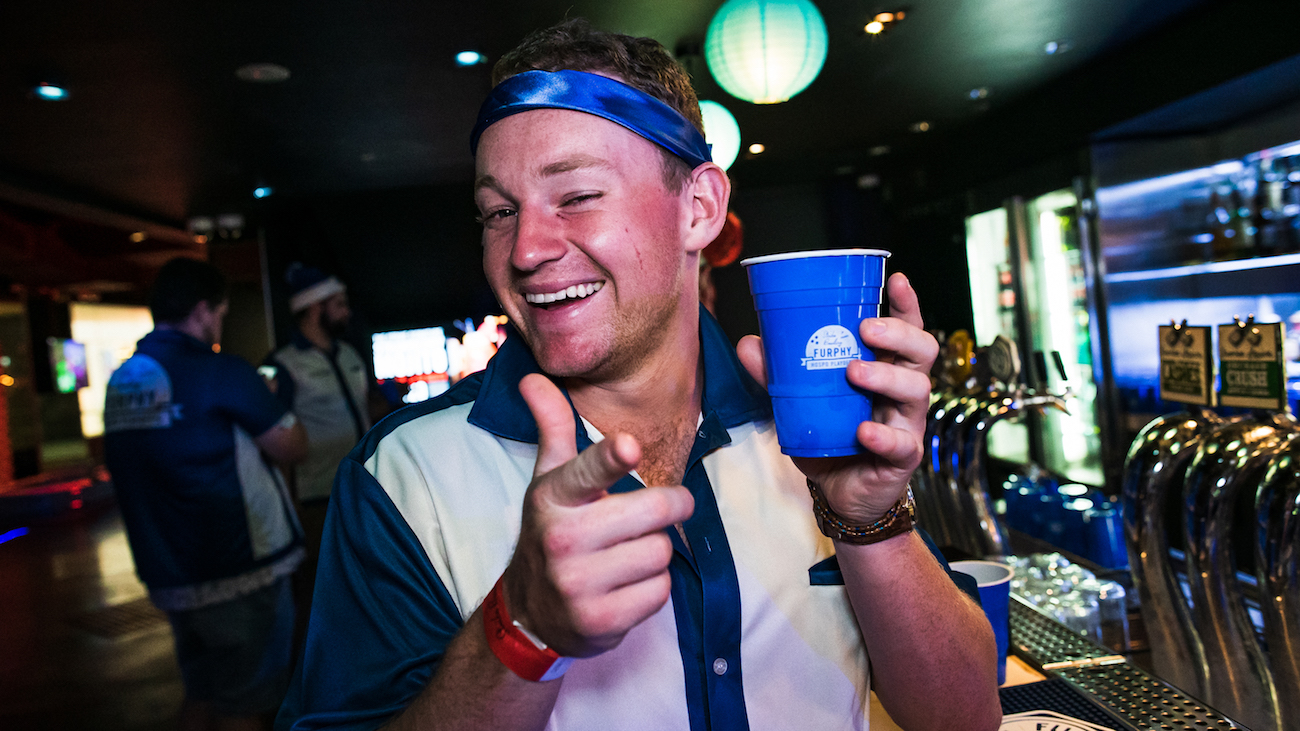 Custom REDDS Cups | Strike Bowling Furphy Bowling Event