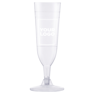 Custom Printed Disposable Champagne Flutes