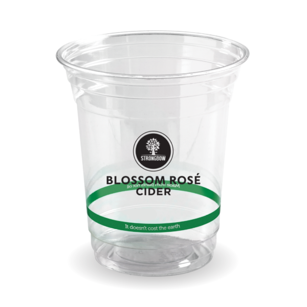 Custom Printed Blossom Cider Biodegradable Cups