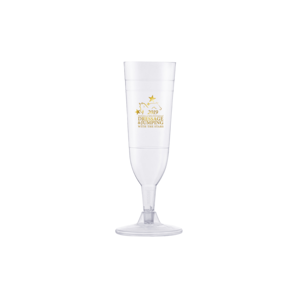 Custom Printed Disposable Champagne Flutes