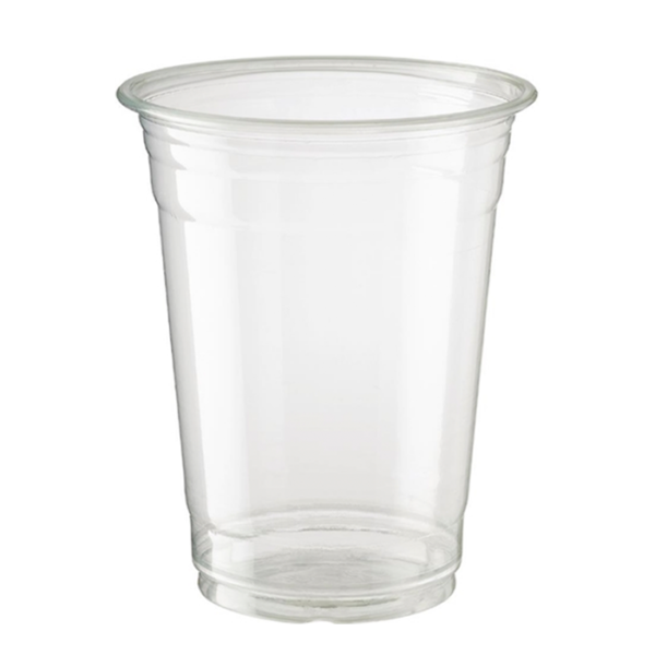 Clear 425ml PET Plastic cup