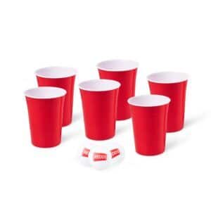 Reusable Cup Pong Pack - Red Cup - dishwasher Safe, REDDS