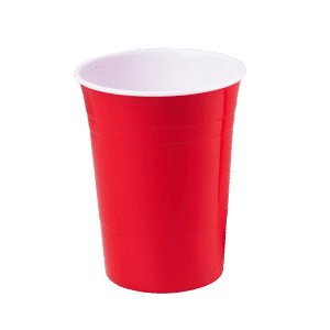 Reusable red cup dishwasher safe REDDS 425ml