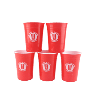 Reusable Cup Pong Pack - Red Cup - dishwasher Safe, REDDS