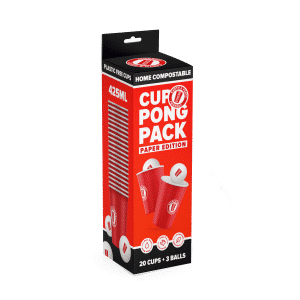 Home Compostable Paper Beer Pong Pack | Redds Cups | reddscups.com.au