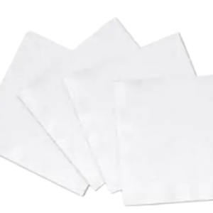 2 Ply White Cocktail Napkins